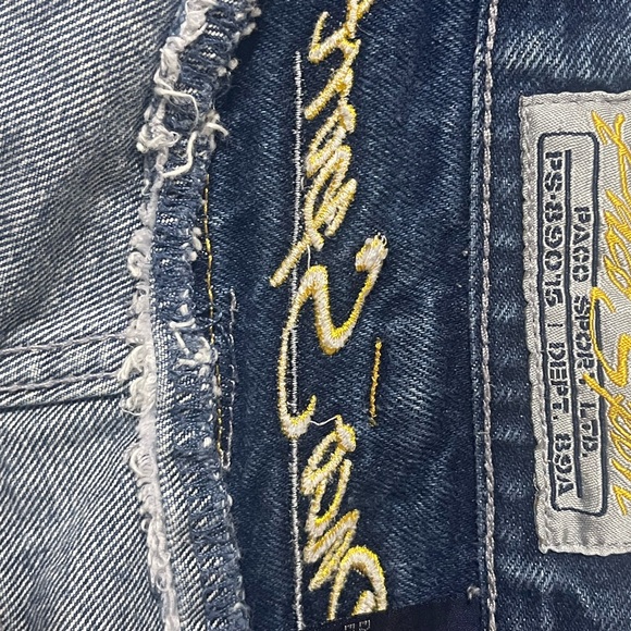 Vintage Paco Sport Denim Shorts size 32 - Picture 5 of 5